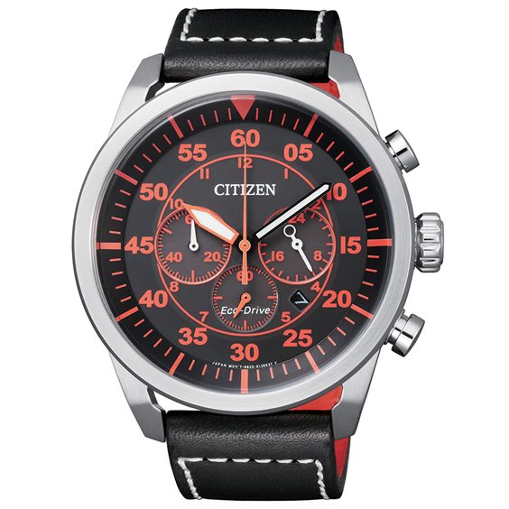 Watch Citizen Man Eco Drive in Steel CA4210-08E - CA4210-08E